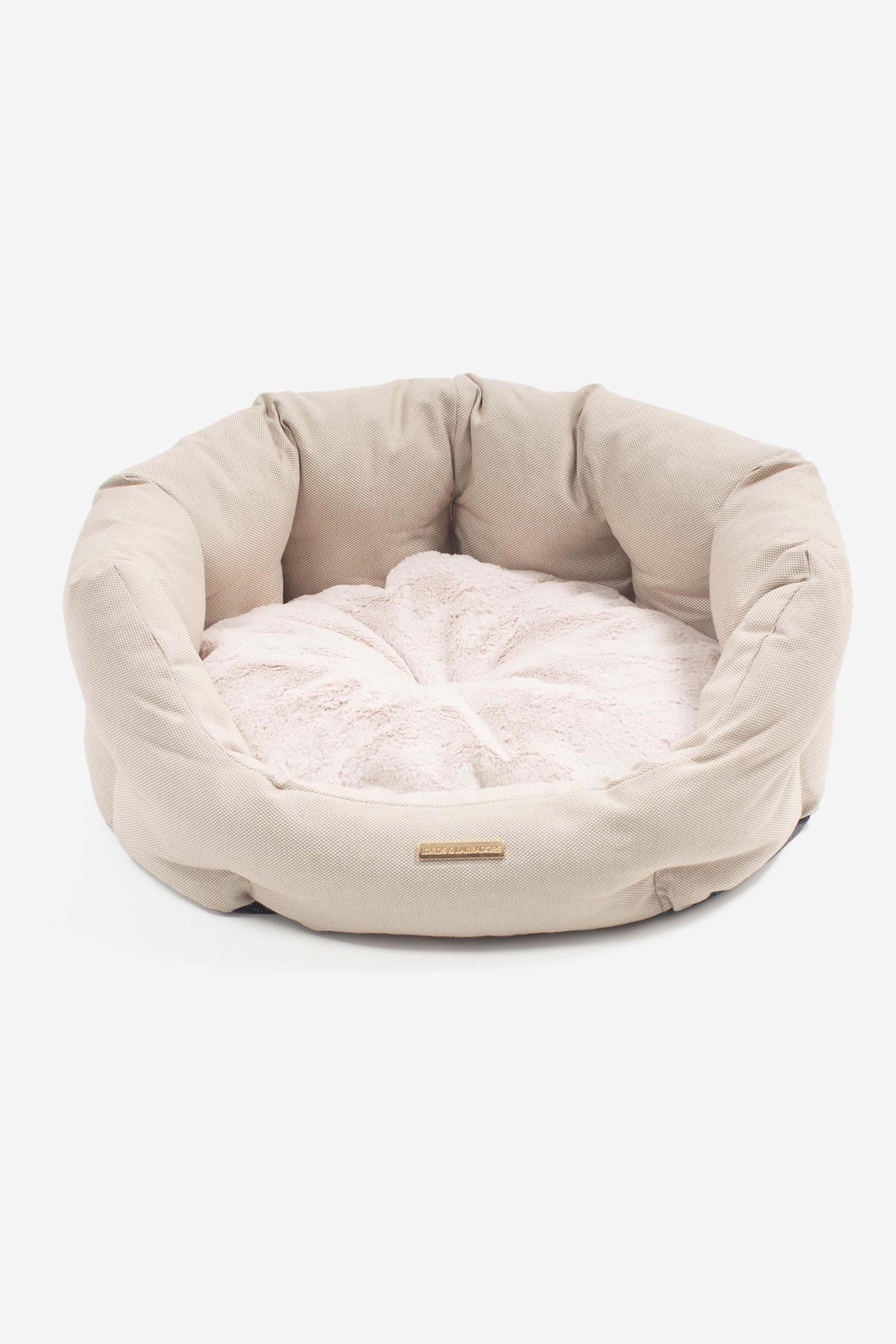Essentials Twill Oval Dog Beds